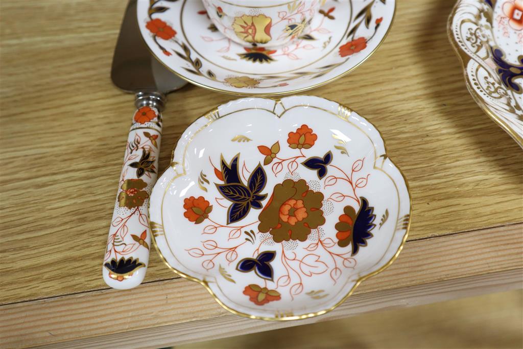 A collection of Crown Derby and Royal Crown Derby tableware,